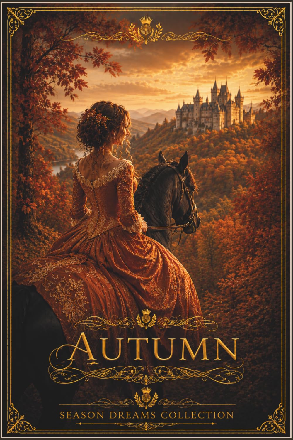 Autumn Season Dreams Collection: Elegant Notebook for Women with Romantic Covers Inspired by Historic Highlands, Castles, Gardens and Timeless Elegance 120 pages baixar o livro de graça