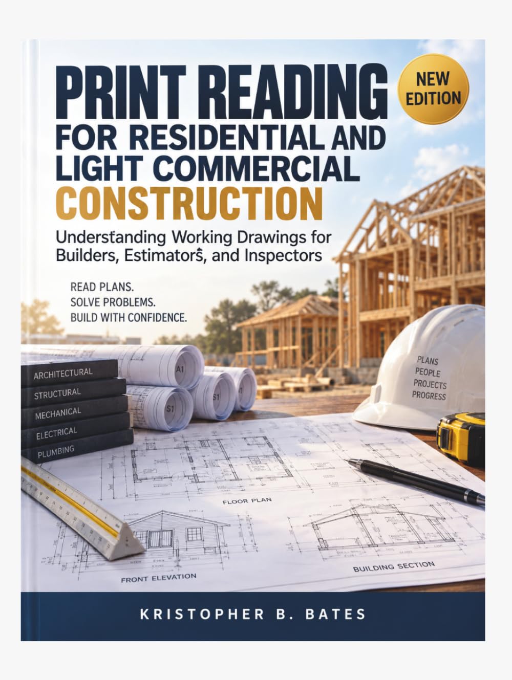 ler totalmente PRINT READING FOR RESIDENTIAL AND LIGHT COMMERCIAL CONSTRUCTION: Understanding Working Drawings for Builders, Estimators, and Inspectors