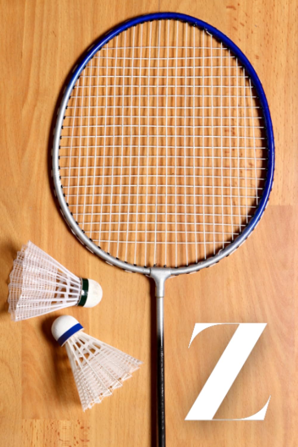 capítulo por capítulo baixar Z: Badminton Game Sport Themed Initial Monogram Letter "Z" Personalized Name Lined Notebook / Journal / Diary for Writing Notes