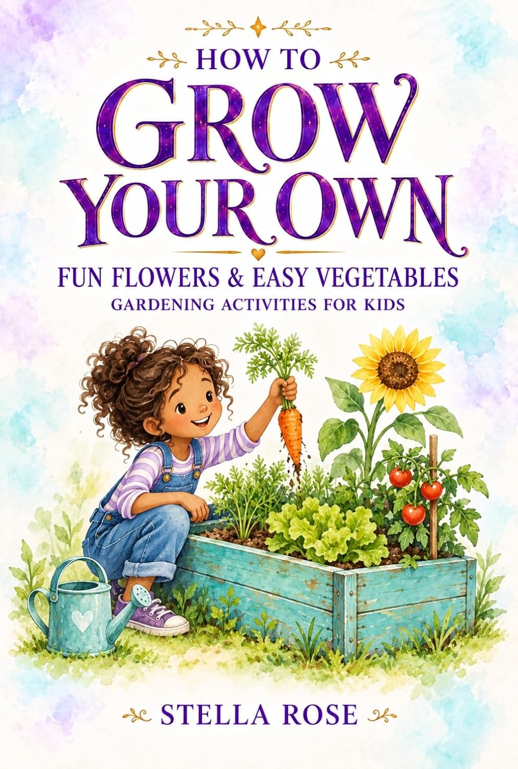 How To Grow Your Own Fun Flowers and Easy Vegetables: Gardening Activities for Kids (Enchanting Creative) (English Edition) baixar o livro de graça