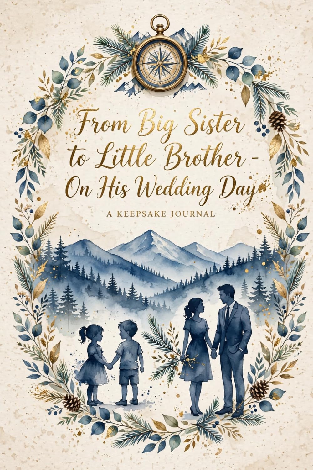 From Big Sister to Little Brother - On His Wedding Day: A Keepsake Journal - It's Been An Honor To Be Your Big Sister, You Can Always Count On Me - Wedding Gift From Sister To Groom baixar livro de graça
