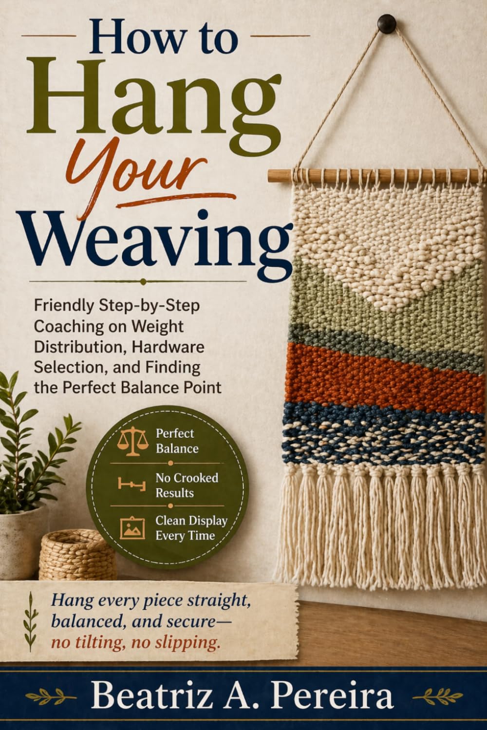 How to Hang Your Weaving: Friendly coaching on weight distribution, hardware selection, and balance points baixar livro de graça