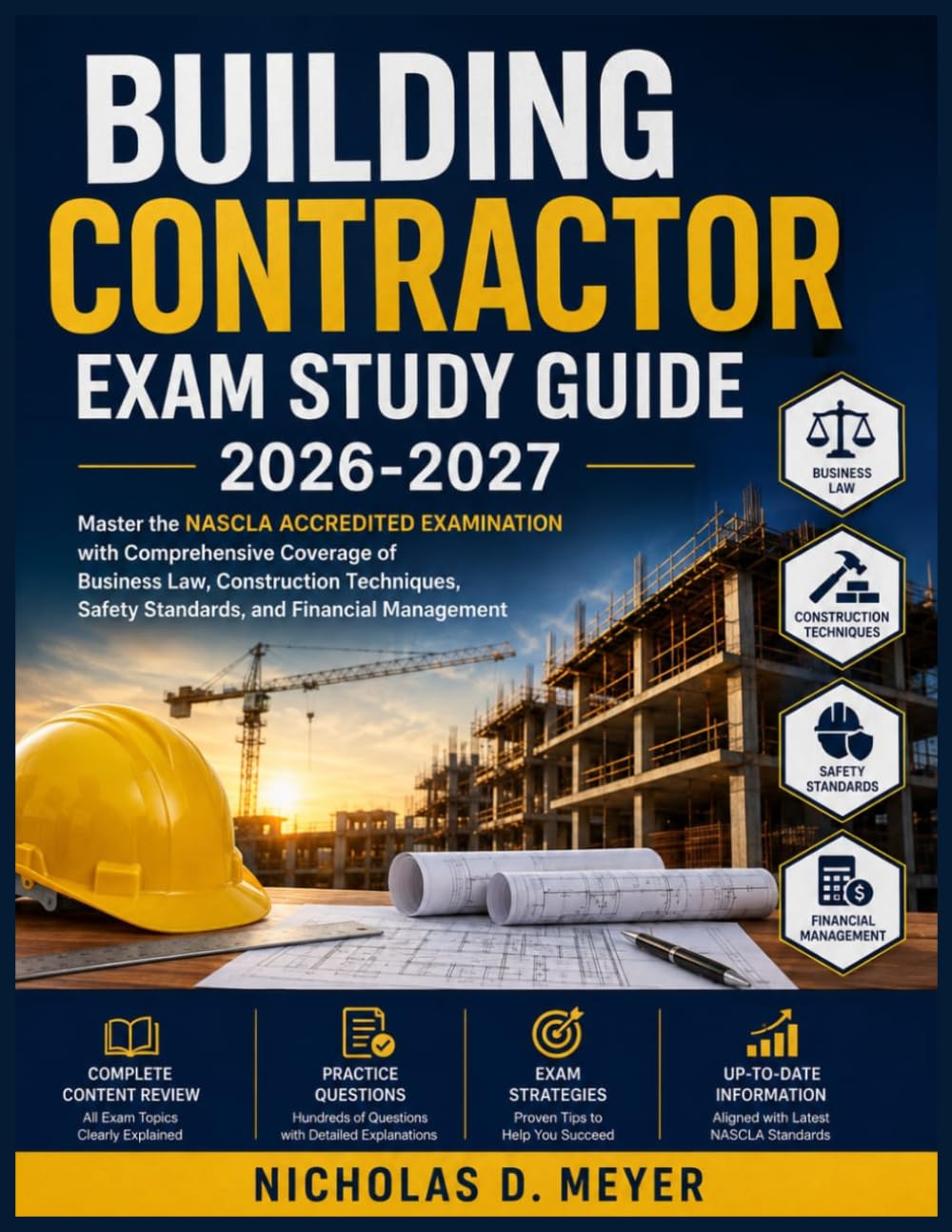 ler totalmente Building Contractor Exam Study Guide 2026-2027: Master the NASCLA Accredited Examination with Comprehensive Coverage of Business Law, Construction... Safety Standards, and Financial Management