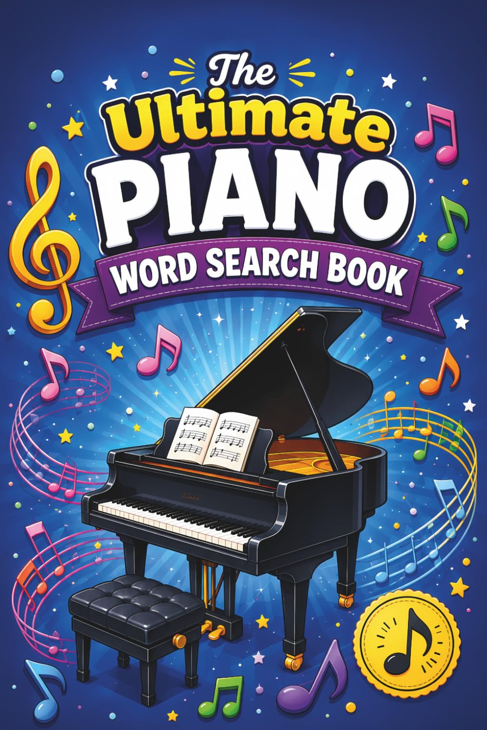 ler totalmente The Ultimate Piano Word Search Book: Fun & Educational Puzzles with Key Facts for Musicians, Music Students, Teachers, Adults & Seniors