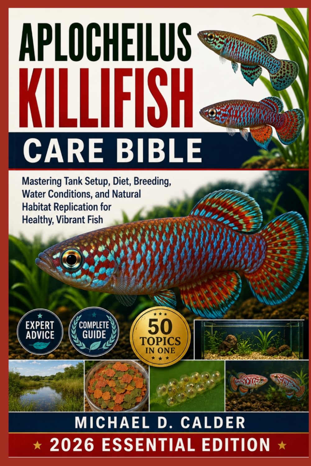 Aplocheilus Killifish Care Bible: Mastering Tank Setup, Diet, Breeding, Water Conditions, and Natural Habitat Replication for Healthy, Vibrant Fish baixar o livro de graça
