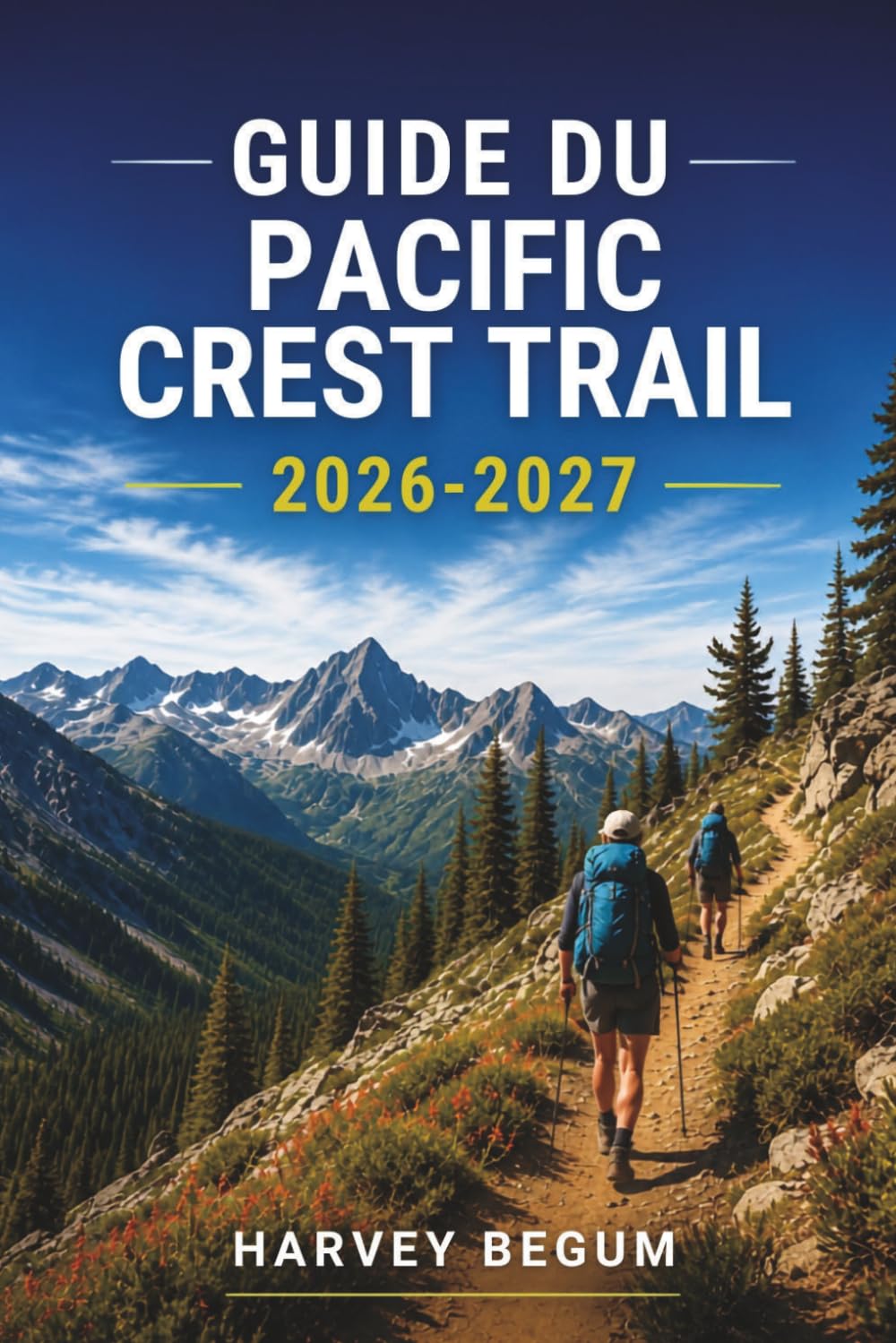 capítulo por capítulo baixar GUIDE DU PACIFIC CREST TRAIL 2026-2027: Randonnées par sections, planification du ravitaillement, informations sur les permis et profils altimétriques du Mexique au Canada (French Edition)