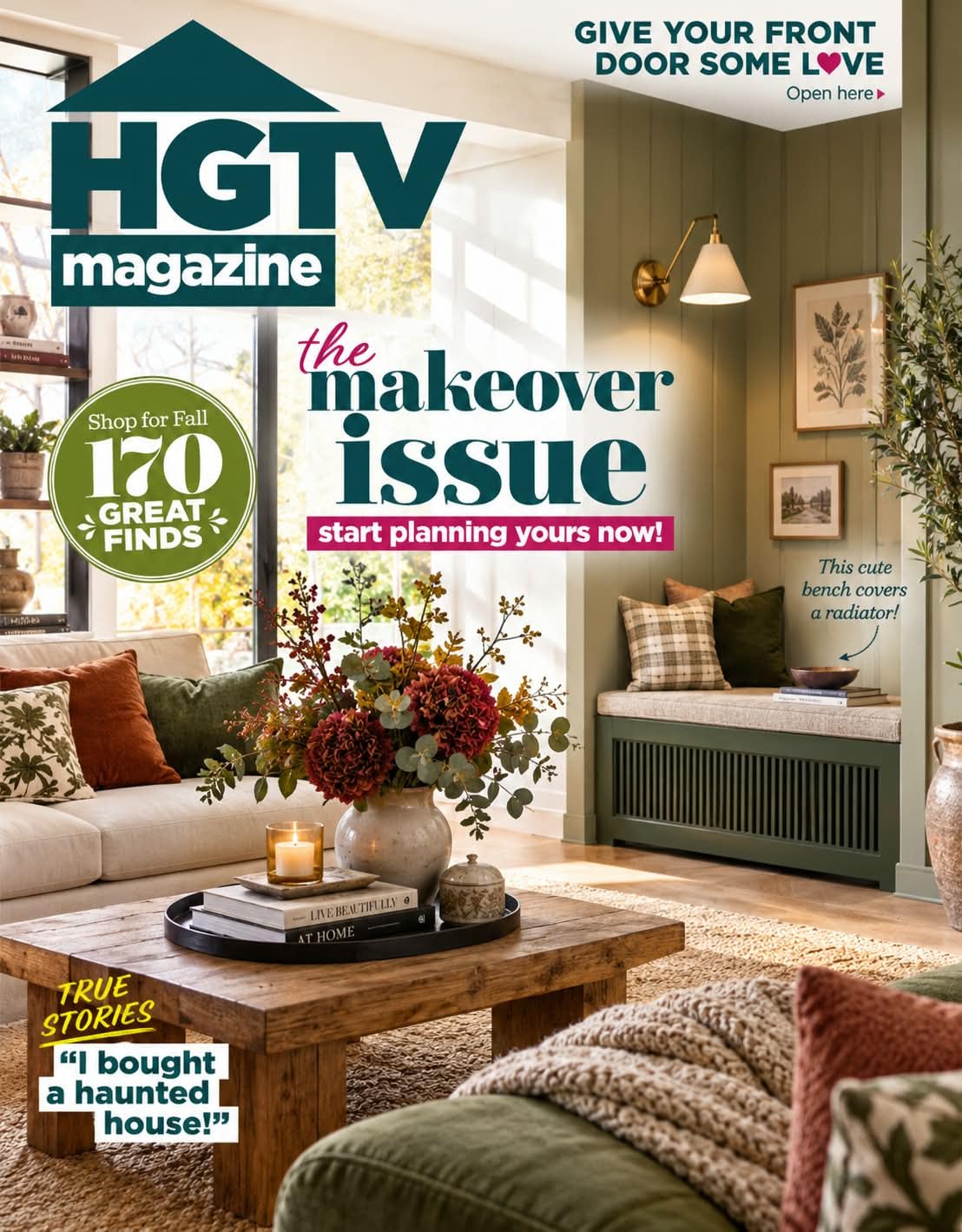 Autumn Home Makeover Planning Seasonal Decorating Finds, Front Door Updates, Cozy Living Room Ideas, Practical Radiator Bench Covers, Interior Styling... from Character-Filled (English Edition) baixar livro de graça