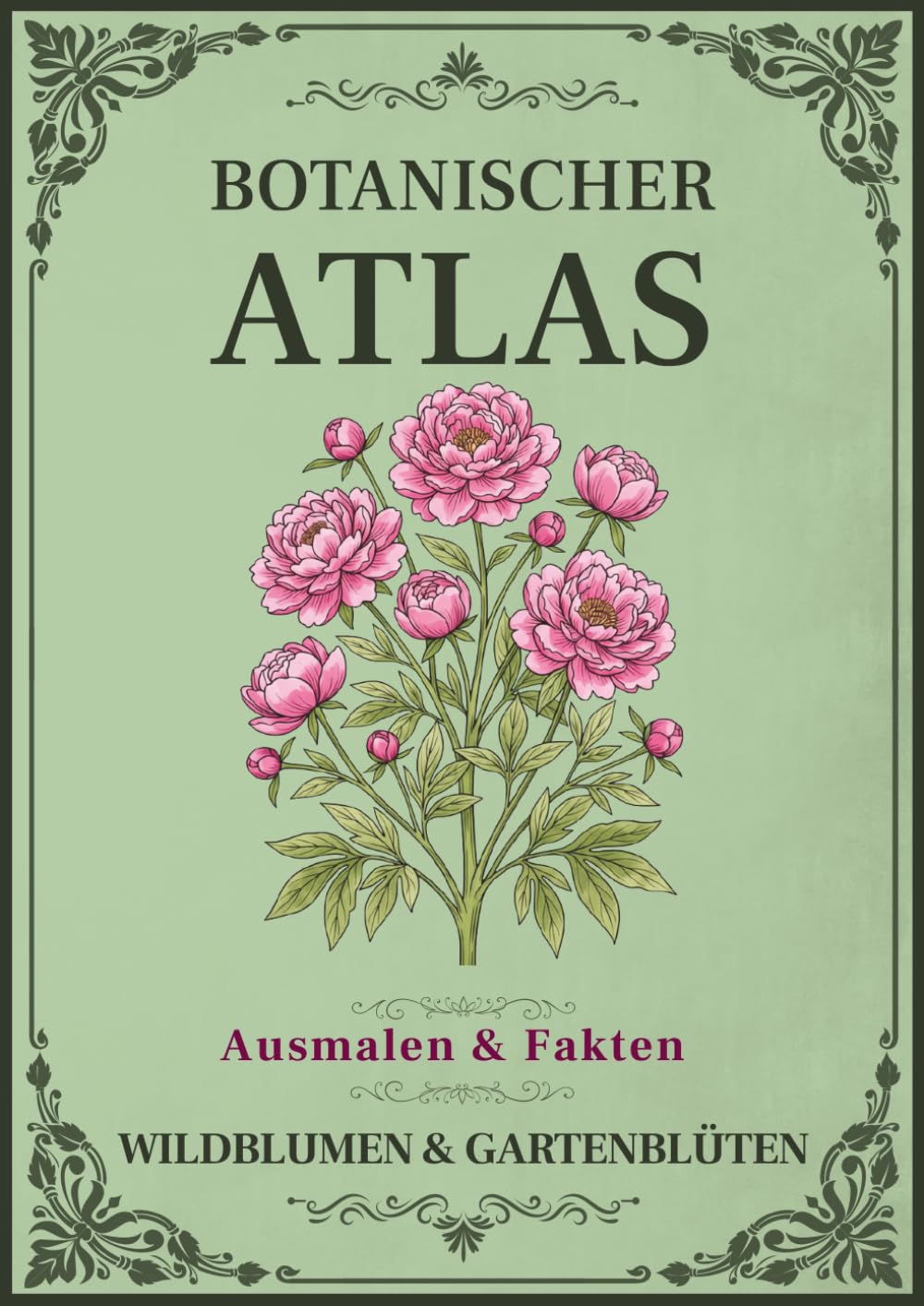 Botanischer Atlas: Wildblumen & Gartenblüten: Band 2 – Ein Vintage-Malbuch mit 50 botanischen Illustrationen, Pflanzenfakten und Notizfeldern (German Edition) baixar livro de graça