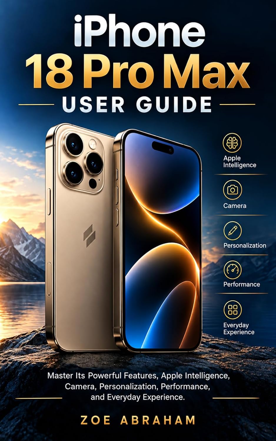 ler totalmente iPhone 18 Pro Max User Guide: Master Its Powerful Features, Apple Intelligence, Camera, Personalization, Performance, and Everyday Experience