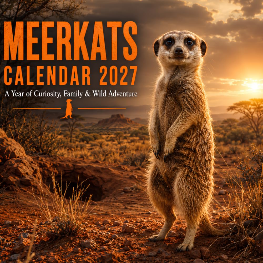 ler totalmente Meerkats Calendar 2027: 12-Month Adventure Featuring Curious Desert Wildlife