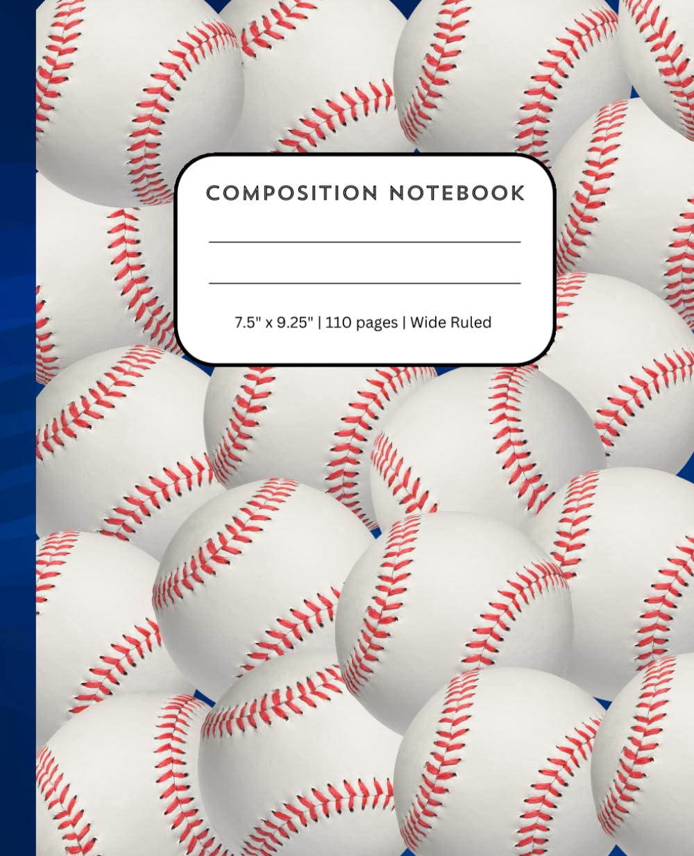 capítulo por capítulo baixar Baseball Composition Notebook: Perfect for school, as a journal or taking notes on game day. A great gift for any kid or coach who loves baseball | Wide Ruled