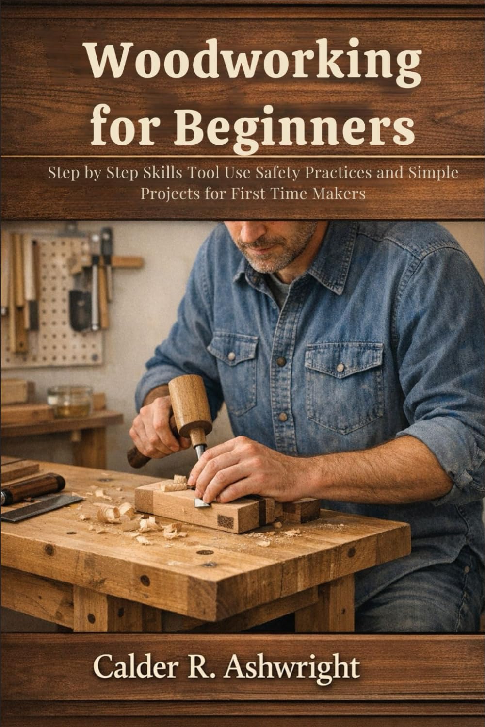 Woodworking for Beginners: Step by Step Skills Tool Use Safety Practices and Simple Projects for First Time Makers baixar o livro de graça