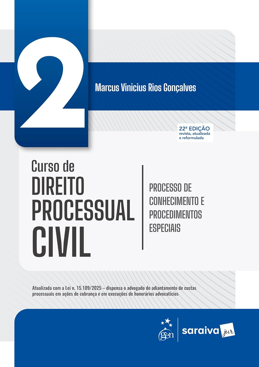 Curso de Direito Processual Civil - Processo de Conhecimento - Vol.2 - 22ª Edição 2026 baixar o livro de graça