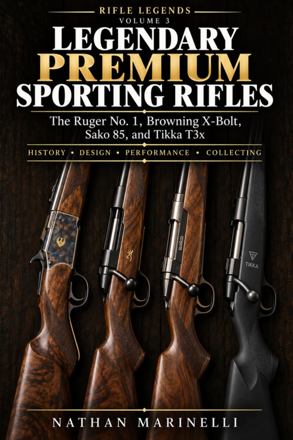 Legendary Premium Sporting Rifles: The Ruger No. 1, Browning X-Bolt, Sako 85, and Tikka T3x baixar livro de graça