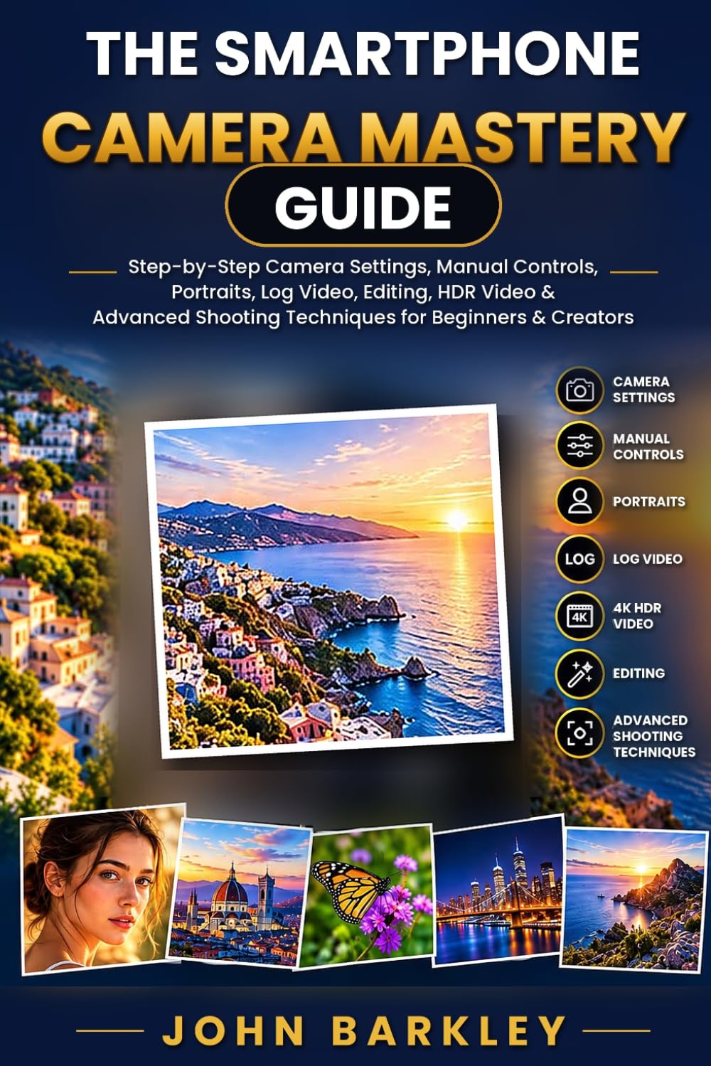 THE SMARTPHONE CAMERA MASTERY GUIDE: Step-by-Step Camera Settings, Manual Controls, Portraits, Log Video, Editing, HDR Video & Advanced Shooting Techniques for Beginners and Creators baixar o livro de graça