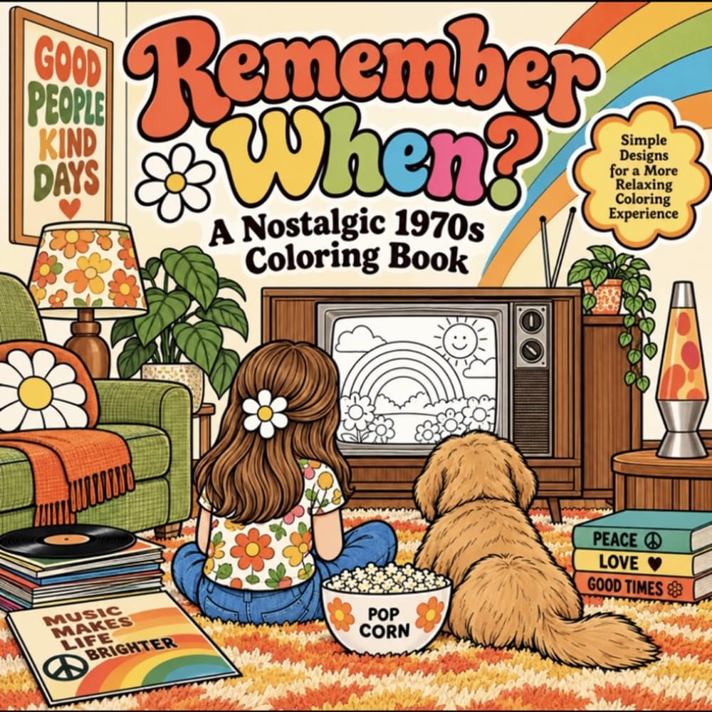 Remember When?: A Nostalgic 1970s Coloring Book baixar o livro de graça