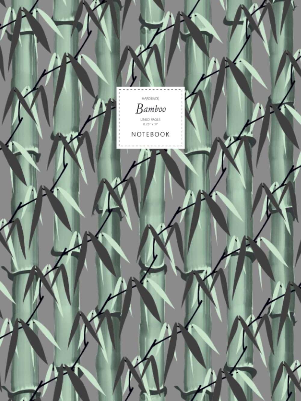 capítulo por capítulo baixar Bamboo Notebook - Lined Pages - 8.25" x 11": (Dark Grey Edition) Large Hard Cover 192 lined pages (8.25 x 11 inches / 20.96 x 27.94cm / Near A4)