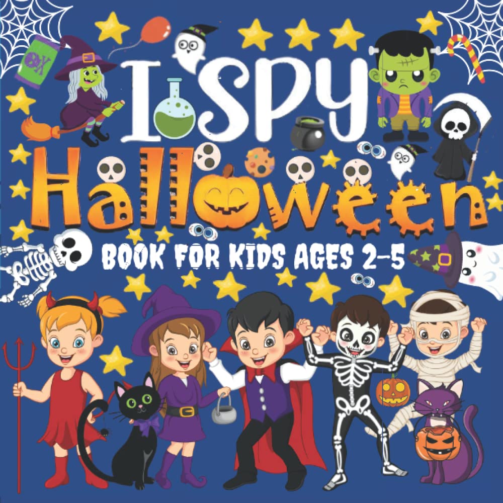 capítulo por capítulo baixar I Spy Halloween Book For Kids Ages 2-5: fun Guessing and Coloring Activity Book for little kids,Toddlers, Preschoolers,halloween books for kids +2 years