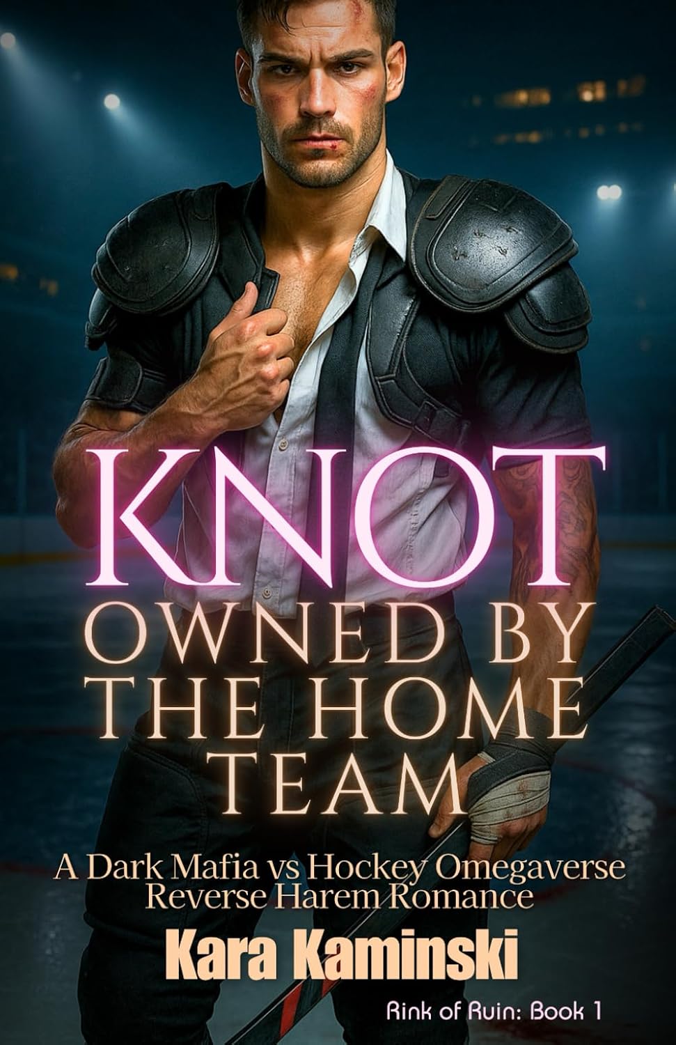 Knot Owned by the Home Team: A Dark Mafia vs Hockey Omegaverse Reverse Harem Romance (Rink of Ruin) baixar livro de graça