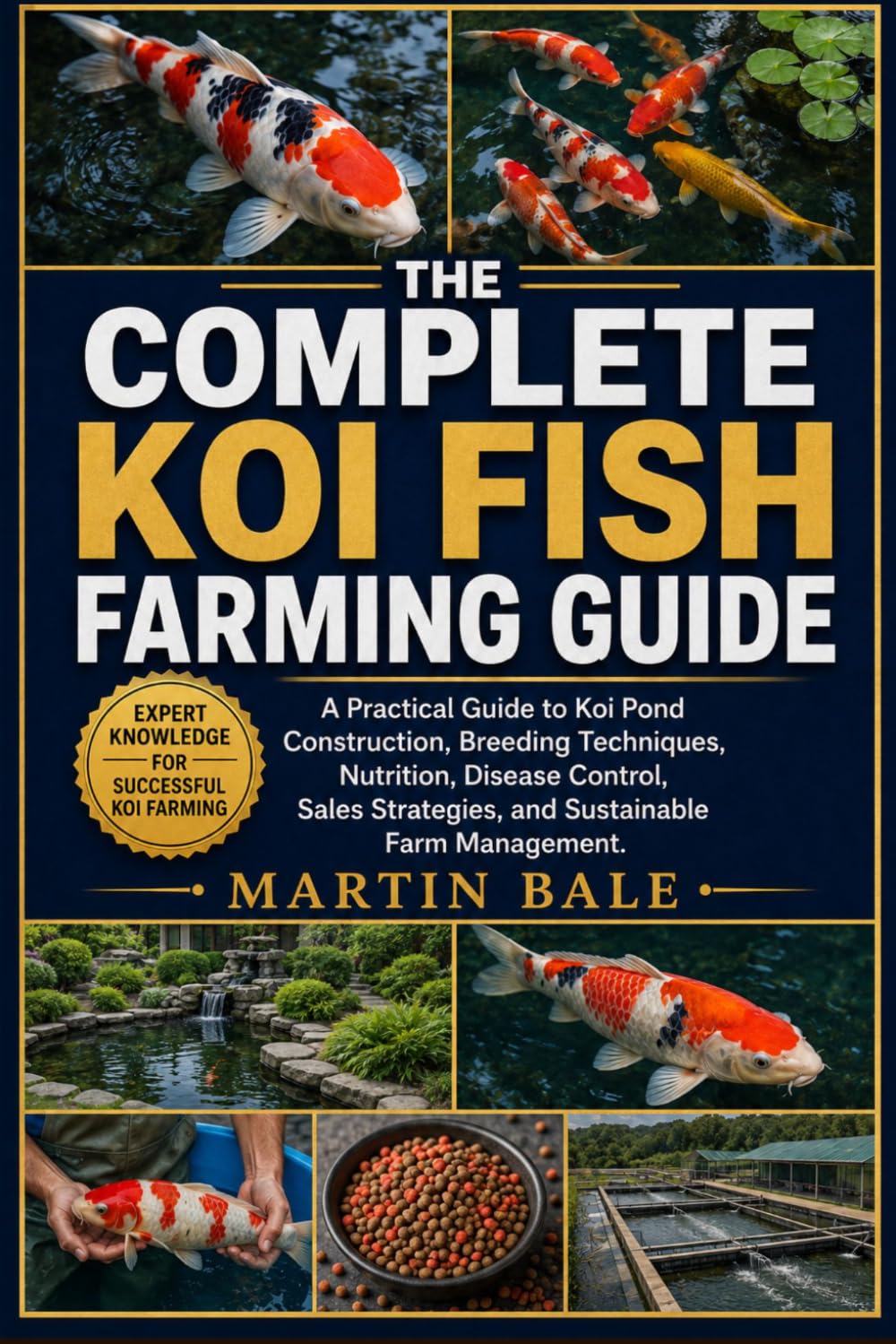 The Complete Koi Fish Farming Guide: A Practical Guide to Koi Pond Construction, Breeding Techniques, Nutrition, Disease Control, Sales Strategies, and Sustainable Farm Management. baixar o livro de graça