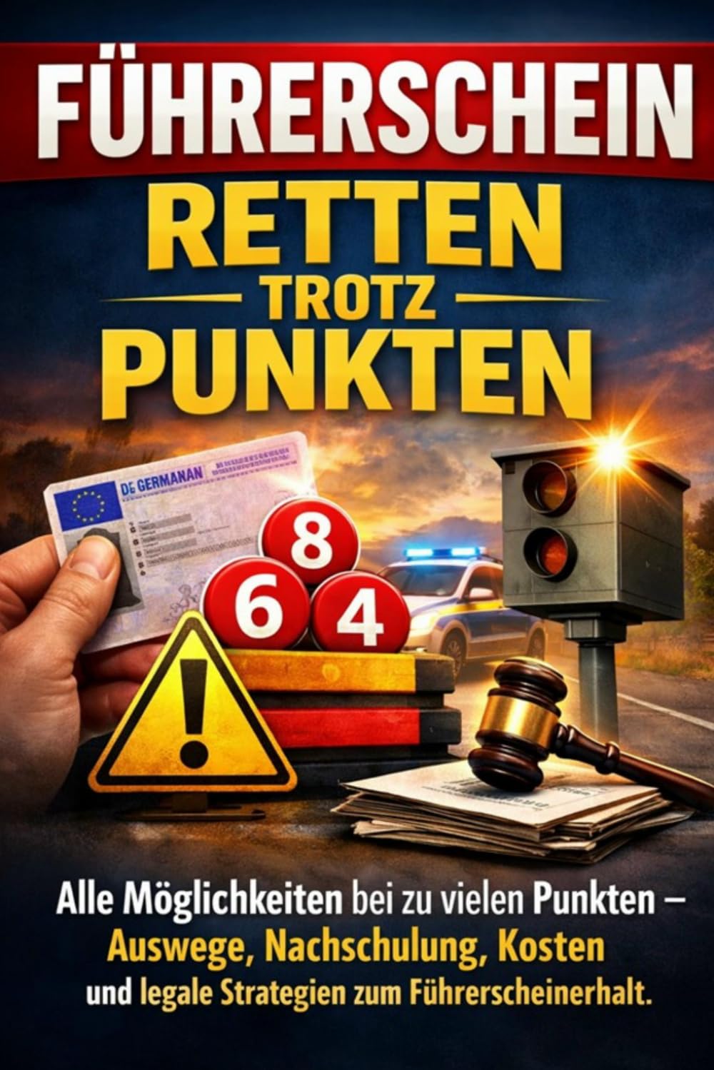 ler totalmente Führerschein retten trotz Punkten: Alle Möglichkeiten bei zu vielen Punkten – Auswege, Nachschulung, Kosten und legale Strategien zum Führerscheinerhalt (German Edition)