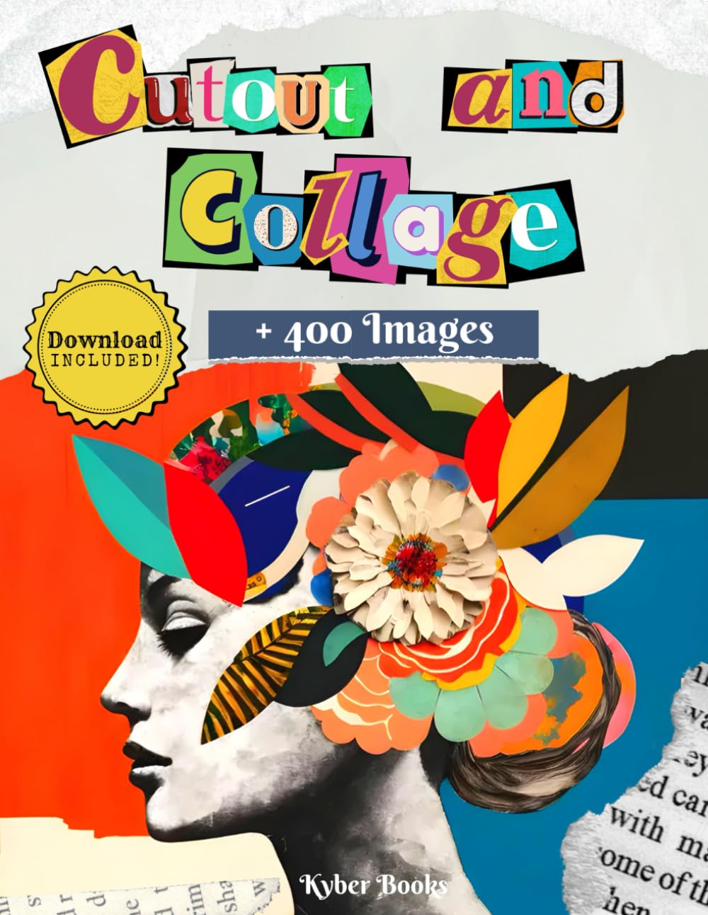 ler totalmente Collage And Cut Out Book: More than 400 high quality images: Insects, dogs, cats, vintage, ephemera, Botanicals, Birds, Vehicles, etc. Mixed Media,... Crafts, and More (Cut and Collage Books)
