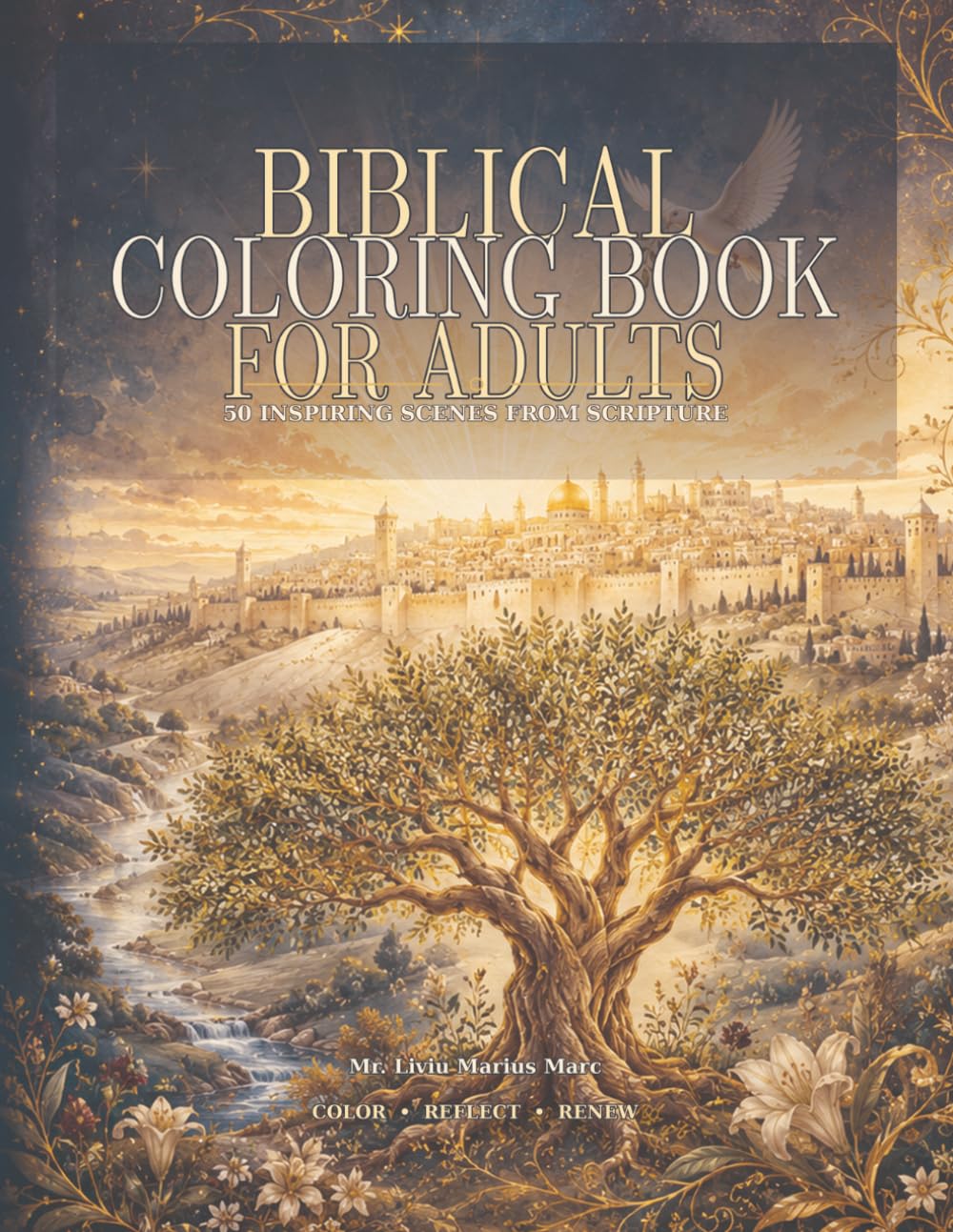 capítulo por capítulo baixar Biblical Coloring Book for Adults: 50 Inspiring Scenes of Faith, Hope, and God’s Promises for Peaceful Reflection
