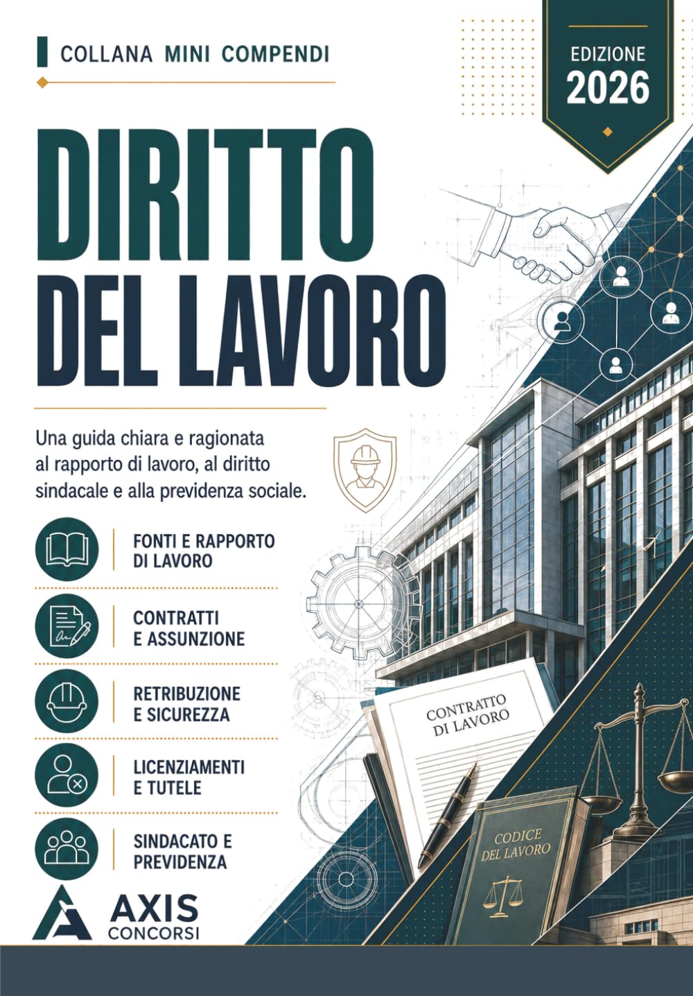 Mini Compendio Diritto del Lavoro: Una guida chiara e ragionata al rapporto di lavoro, al diritto sindacale e alla previdenza sociale: le fonti, le ... lo svolgimento (Italian Edition)