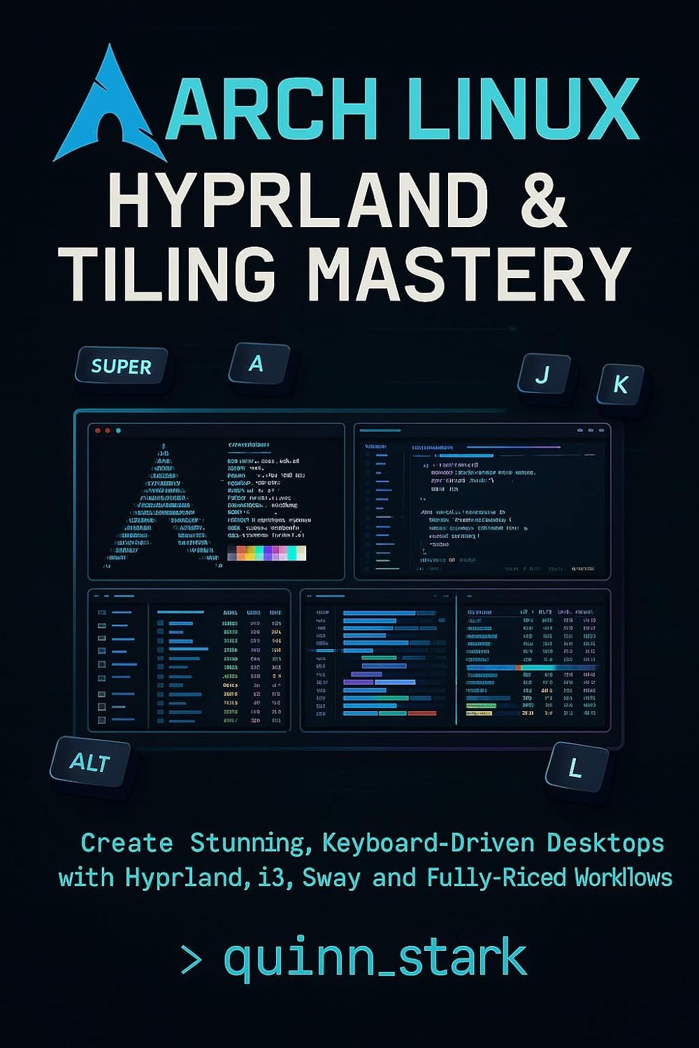 ARCH LINUX HYPRLAND & TILING MASTERY: Create Stunning, Keyboard-Driven Desktops with Hyprland, i3, Sway and Fully-Riced Workflows (English Edition) baixar livro de graça