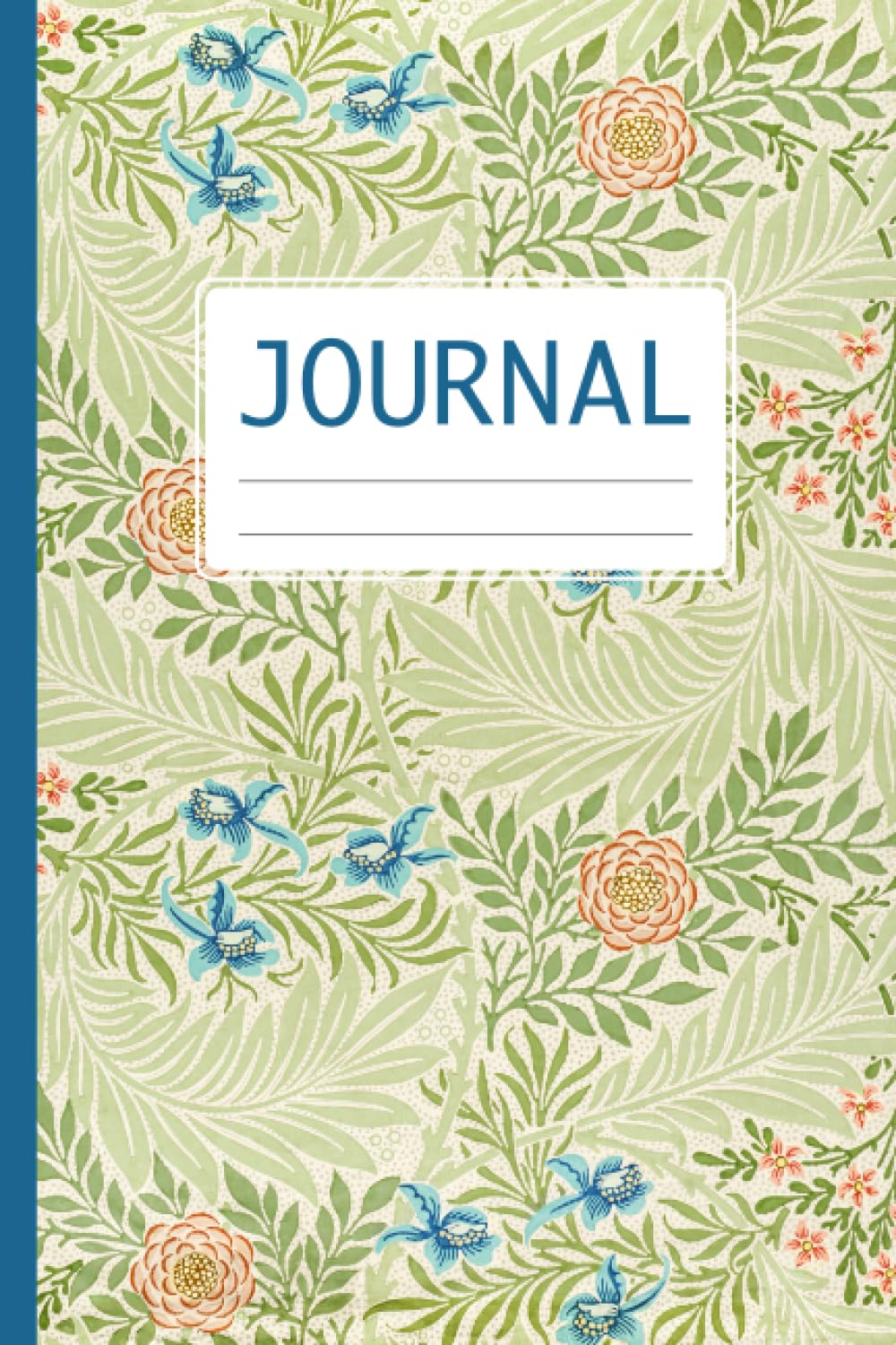 capítulo por capítulo baixar Journal: The William Morris Collection - Larkspur 6x9 inch 120 Lined (9mm) Pages Notebook