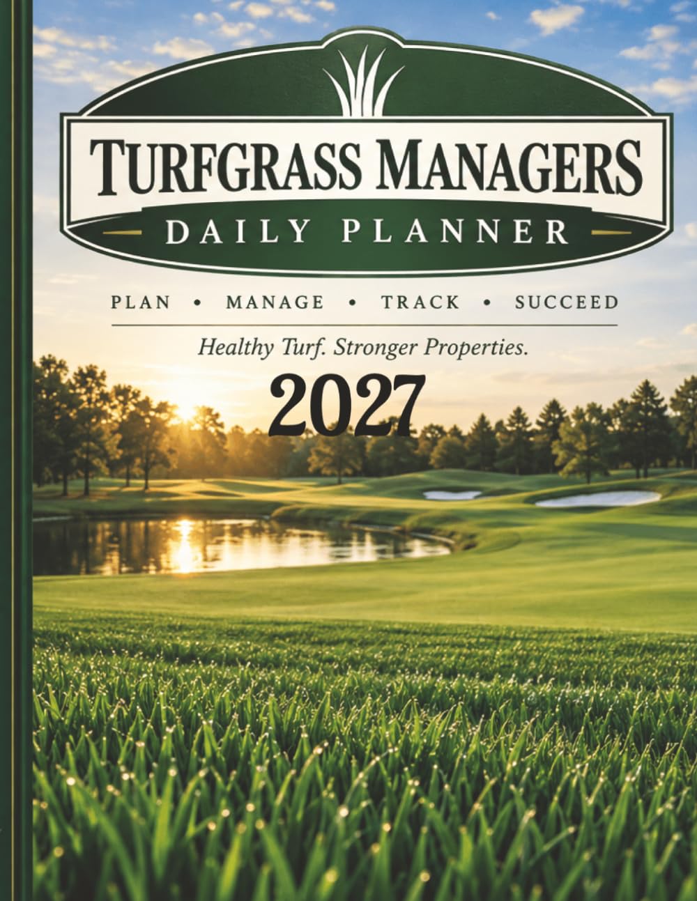 ler totalmente TurfGrass Managers Daily Planner - 2027