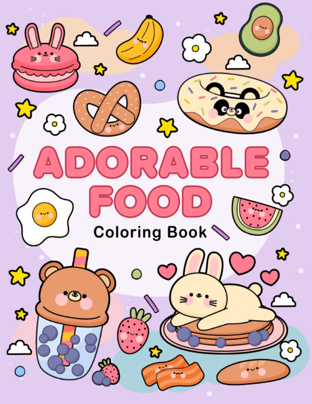 capítulo por capítulo baixar Adorable food coloring book: A Cute and Delicious Coloring Adventure for All Ages