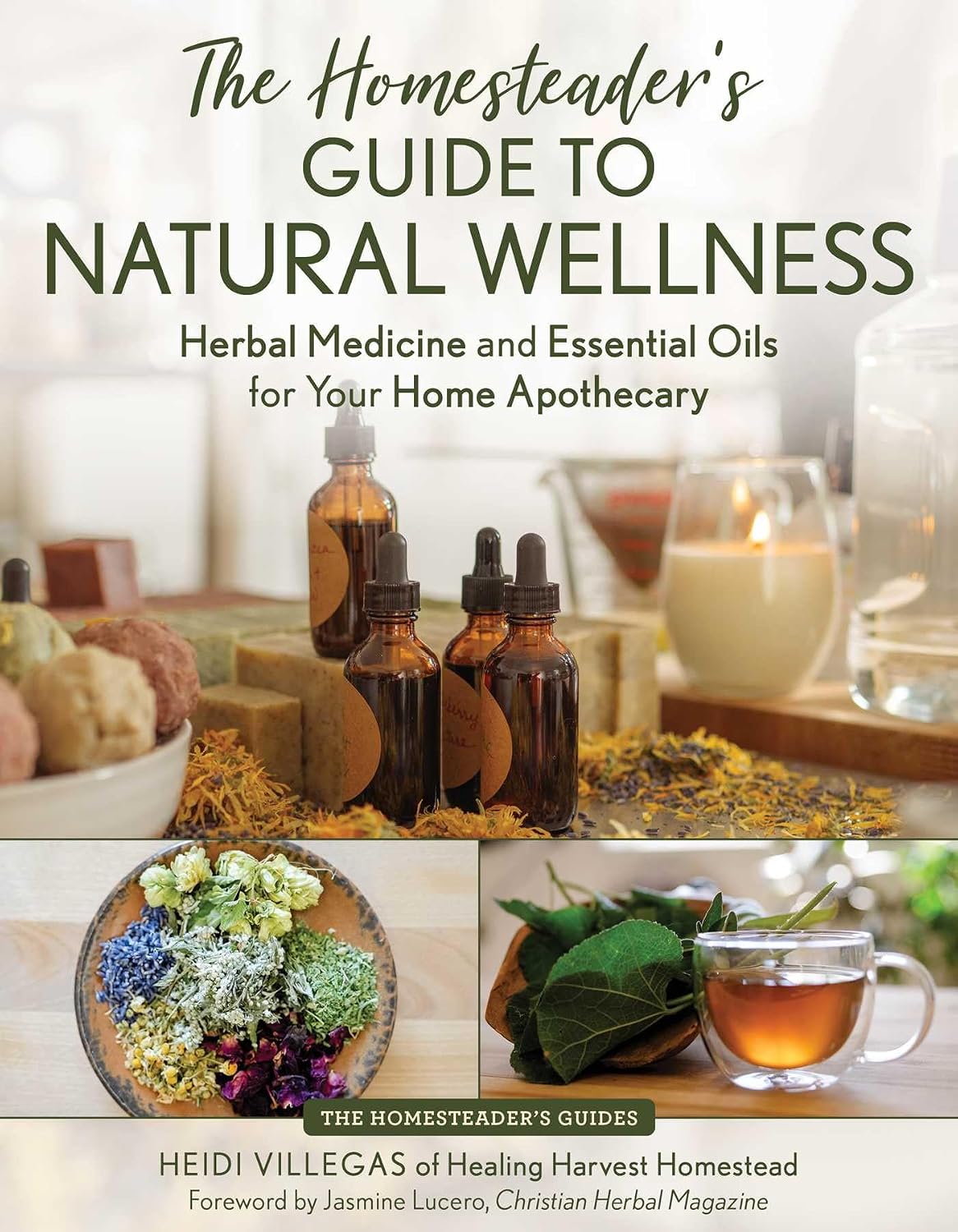 ler totalmente The Homesteader's Guide to Natural Wellness: Herbal Medicine and Essential Oils for Your Home Apothecary (The Homesteader's Guides) (English Edition)