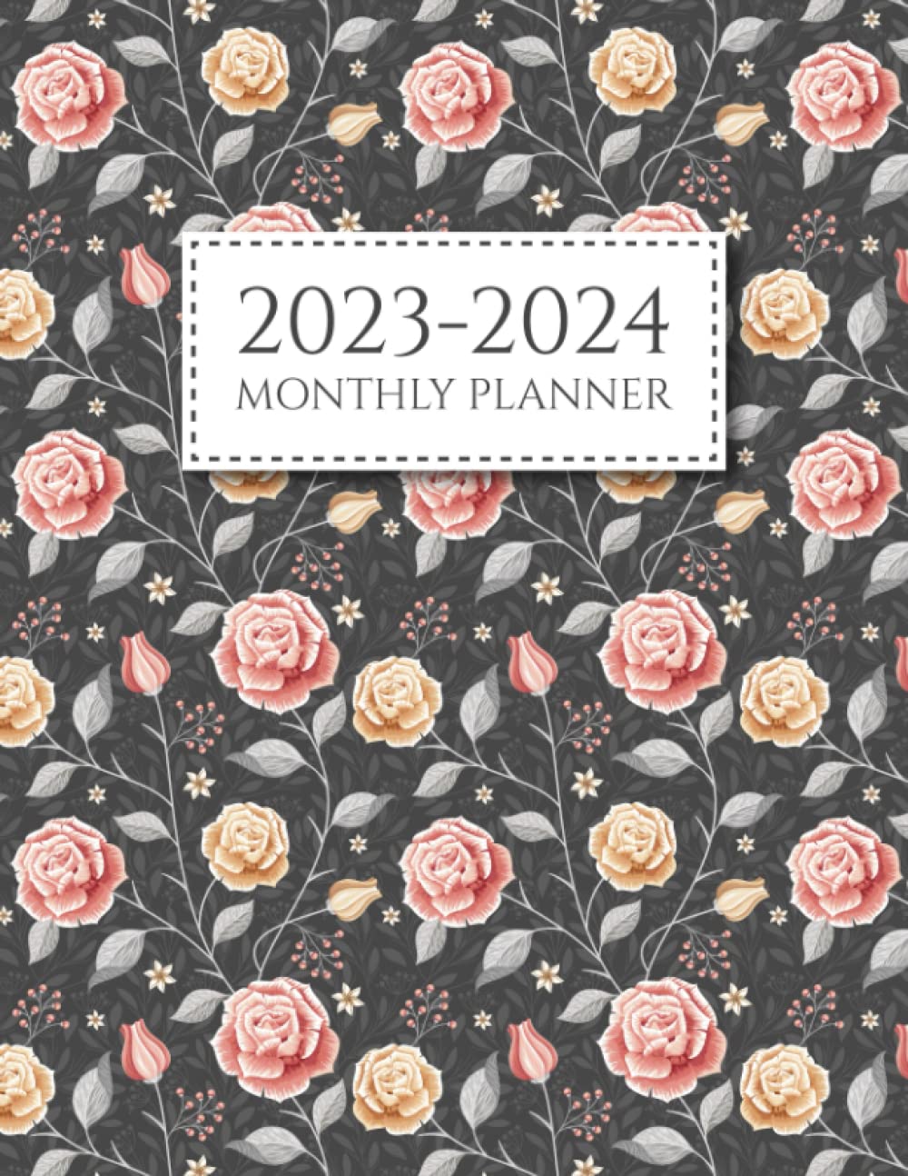 2023-2024 Monthly Planner: Two Year Calendar Schedule Organizer, January 2023 - December 2024 (24 Months) with Federal Holidays, Floral cover baixar livro de graça