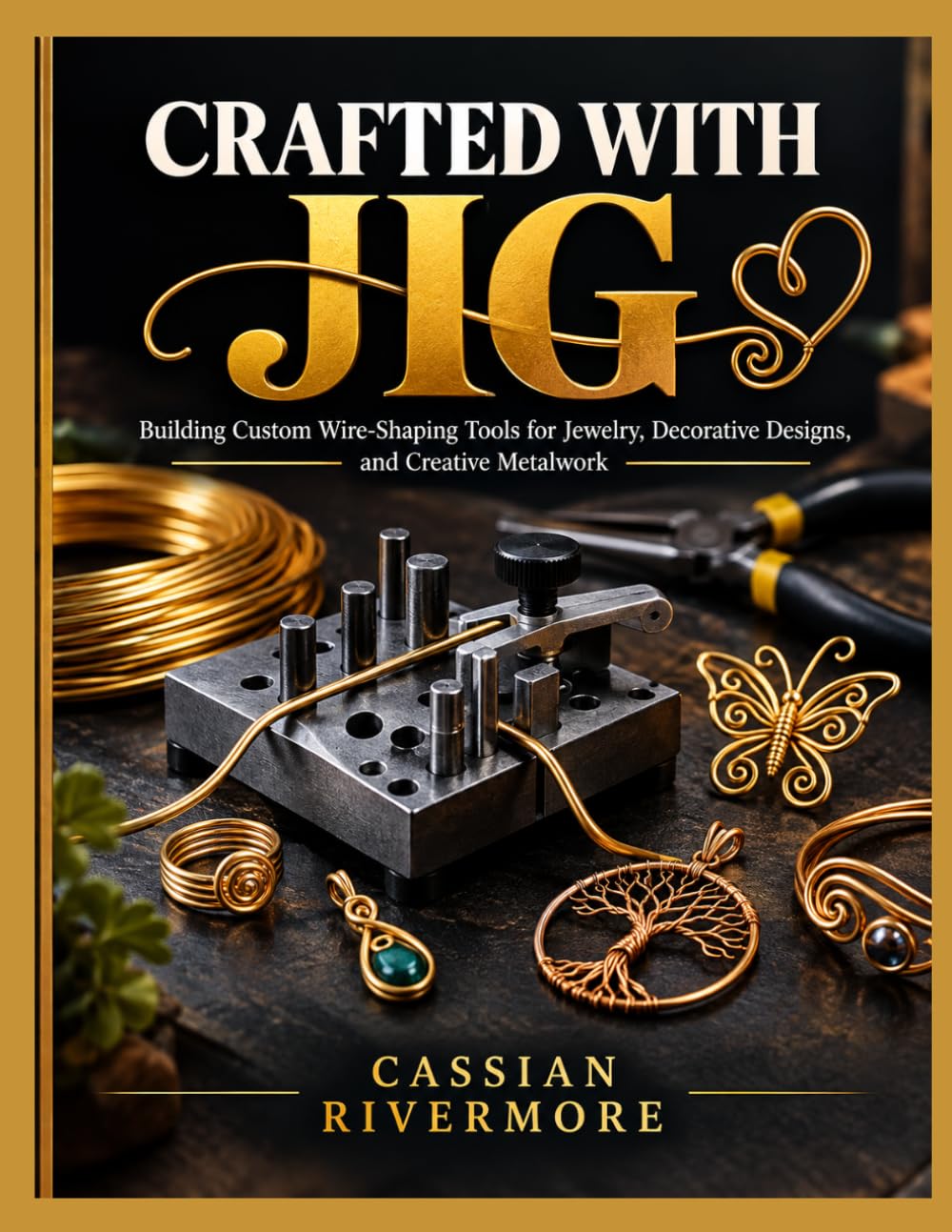 CRAFTED WITH JIG: Building Custom Wire-Shaping Tools for Jewelry, Decorative Designs, and Creative Metalwork baixar livro de graça