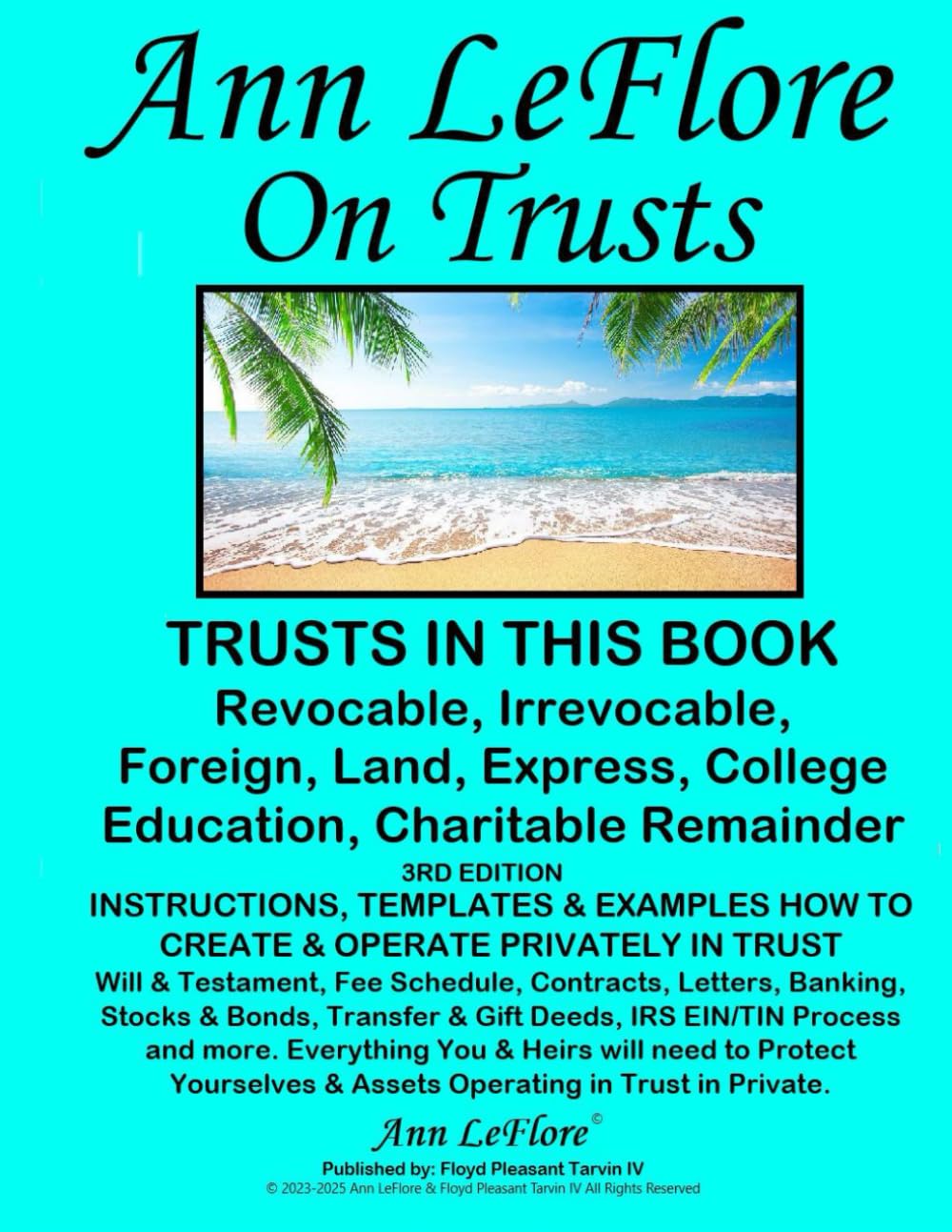 ler totalmente Ann Leflore - On Trusts: How to Create and Operate Seven (7) Trusts