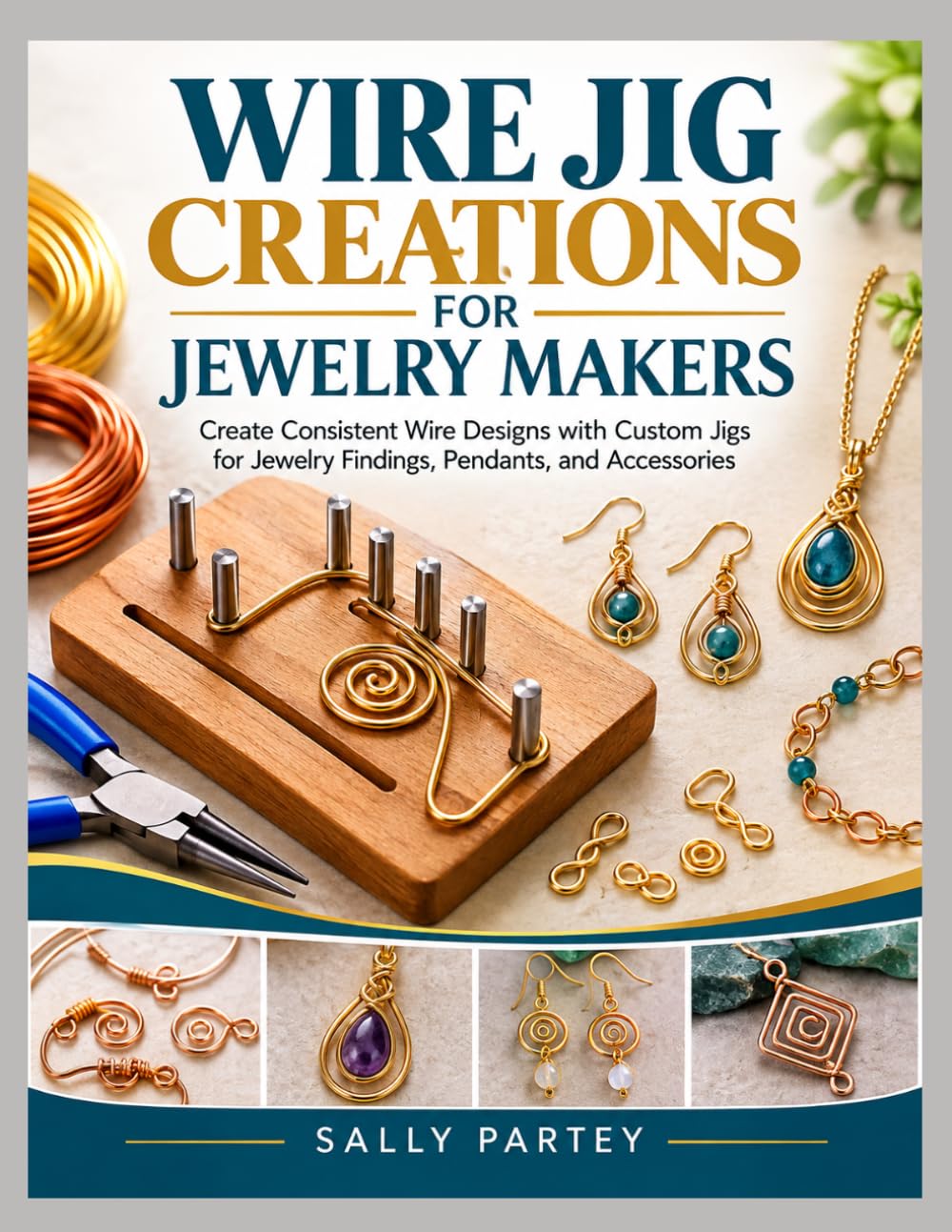 WIRE JIG CREATIONS FOR JEWELRY MAKERS: Create Consistent Wire Designs with Custom Jigs for Jewelry Findings, Pendants, and Accessories baixar livro de graça