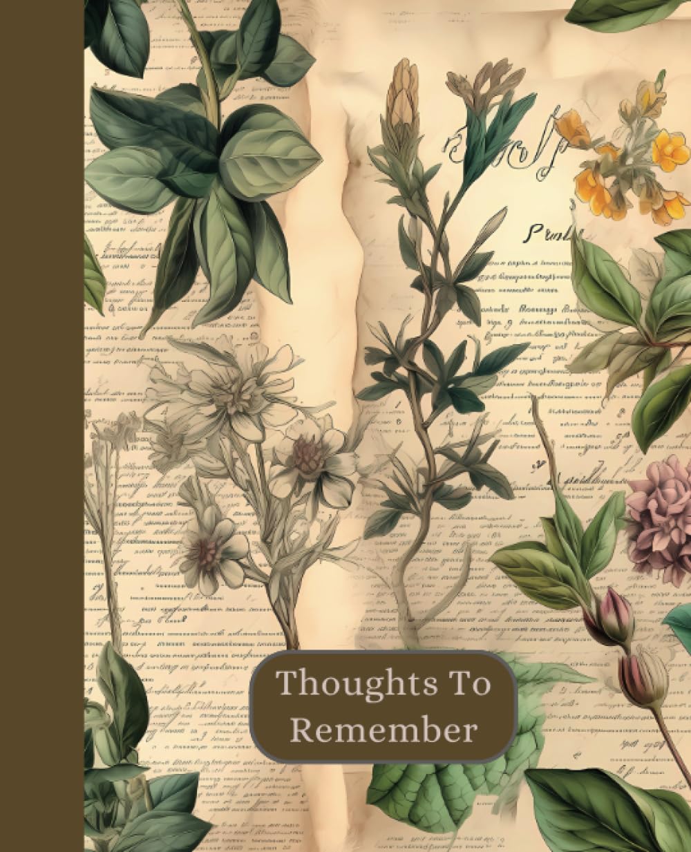 Green Fern Thoughts To Remember Journal Notebook 100 Pages baixar o livro de graça
