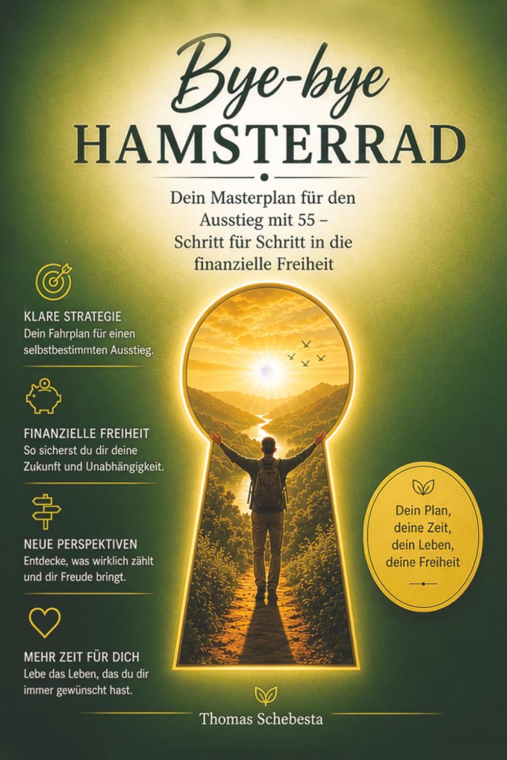 Bye-bye Hamsterrad: Dein Masterplan für den Ausstieg mit 55 - Schritt für Schritt in die Freiheit (German Edition) baixar o livro de graça
