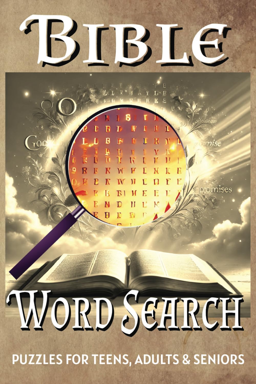 ler totalmente Bible Word Search Puzzle Book: Word Searches with Easy to Read Print about the Bible, Inspiring, Educational for Teens, Adults and Seniors | 6x9... Gift for Vacation, Holidays and Free Times