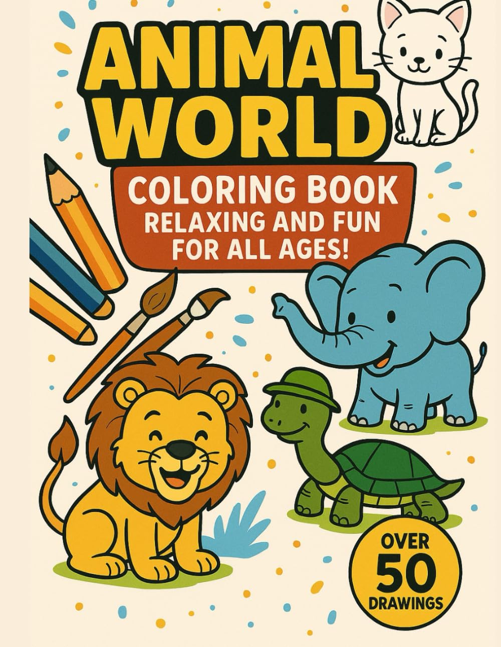 Animal World: Coloring book (Desenhos) (Portuguese Edition) baixar livro de graça