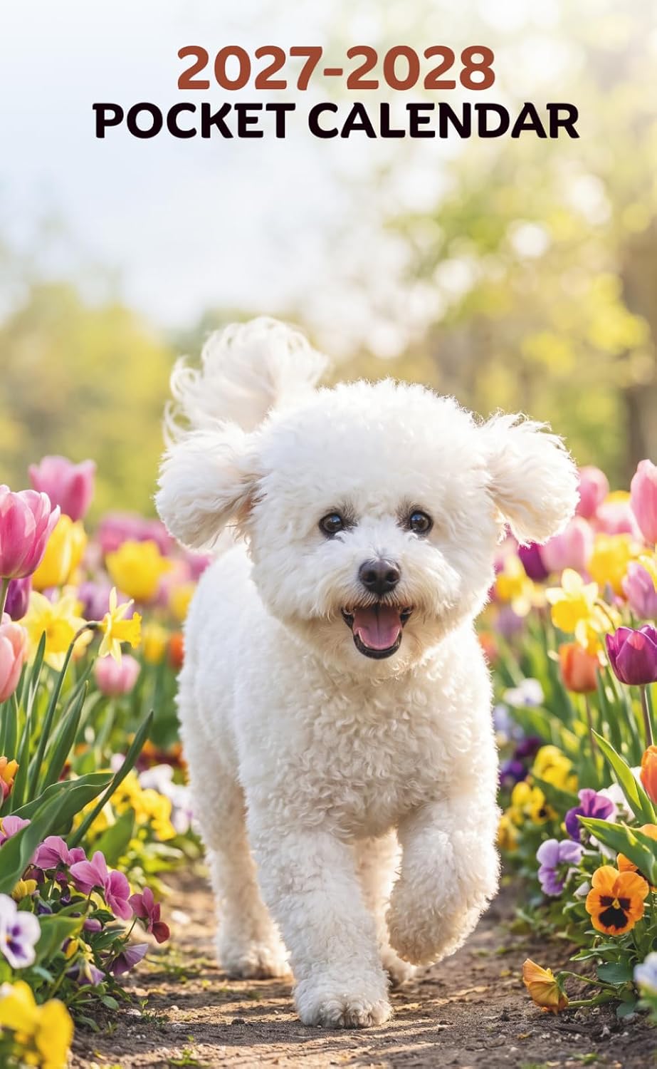 ler totalmente 2027–2028 Pocket Calendar: Bichon Frise Cover for Notes and Everyday Plans