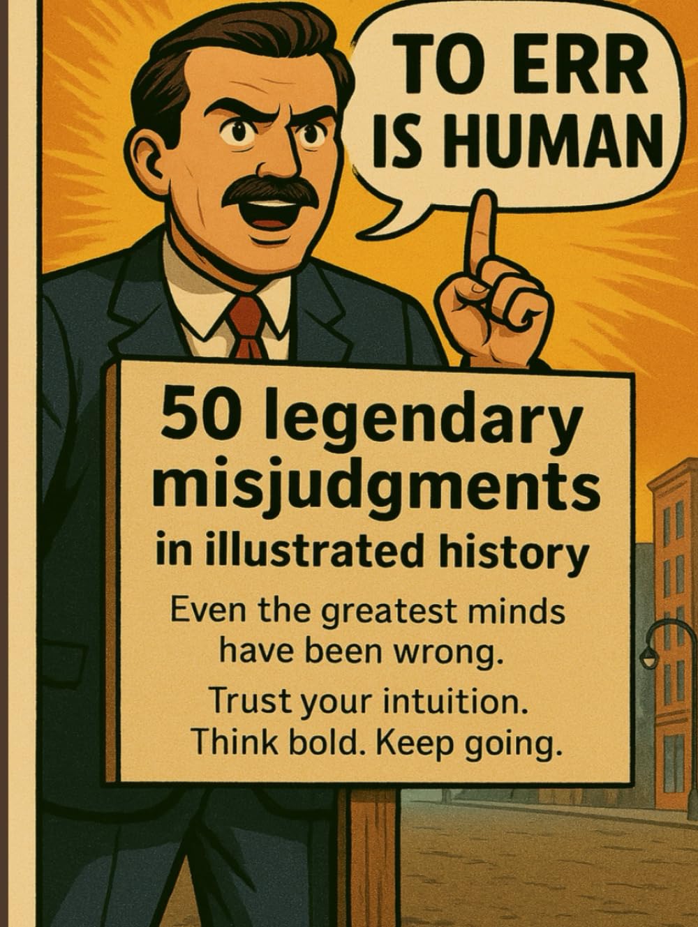 ler totalmente TO ERR IS HUMAN: A visual journey through 50 famous mistakes, and why being wrong is part of being bold