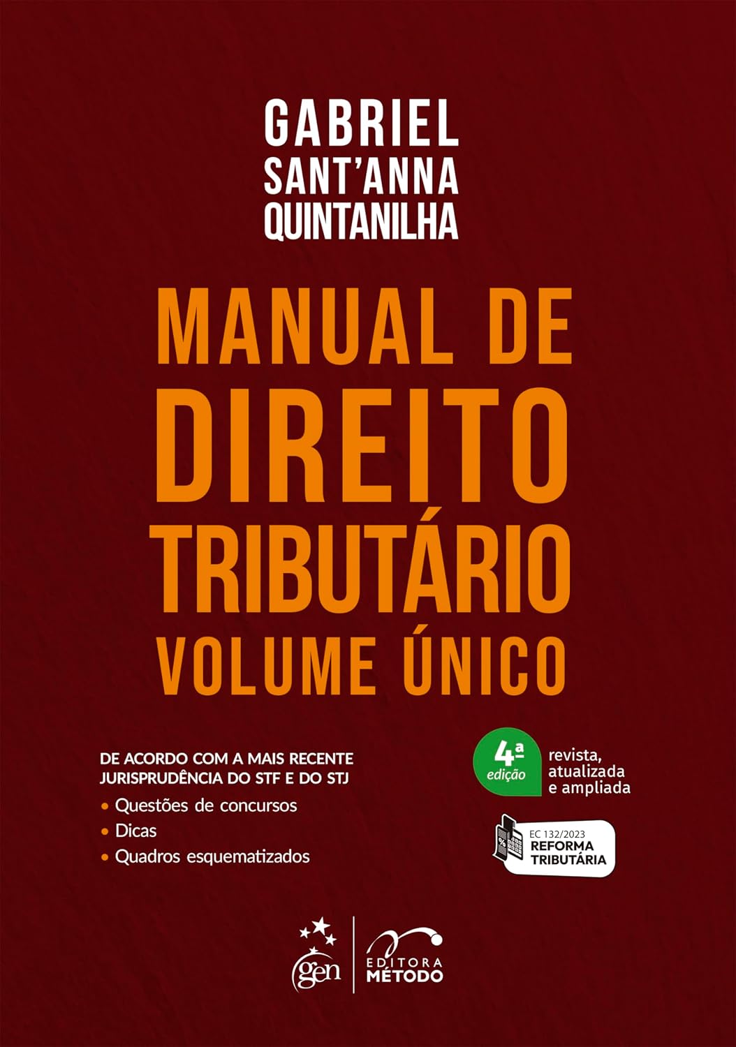 capítulo por capítulo baixar Manual de Direito Tributário - Volume Único