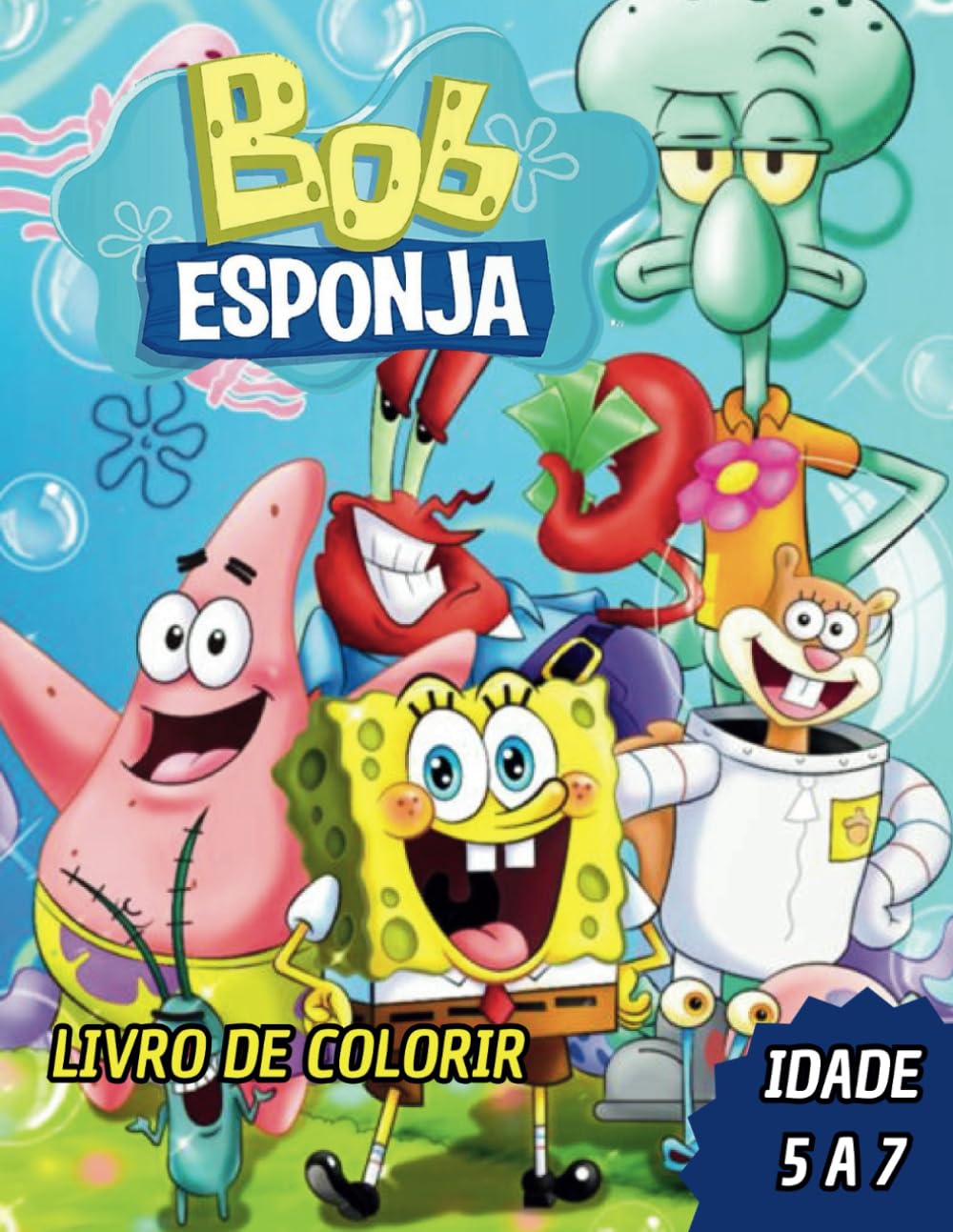 Bob Esponja - Livro de colorir (Portuguese Edition) baixar livro de graça