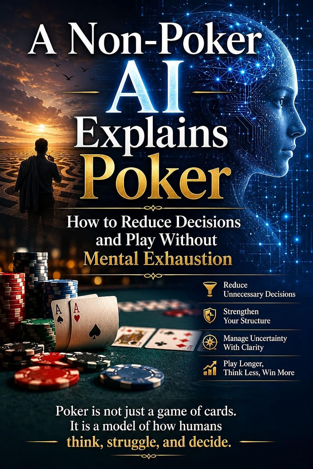 A Non-Poker AI Explains Poker: How to Reduce Decisions and Play Without Mental Exhaustion (Poker Psychology Series Book 1) (English Edition) baixar livro de graça