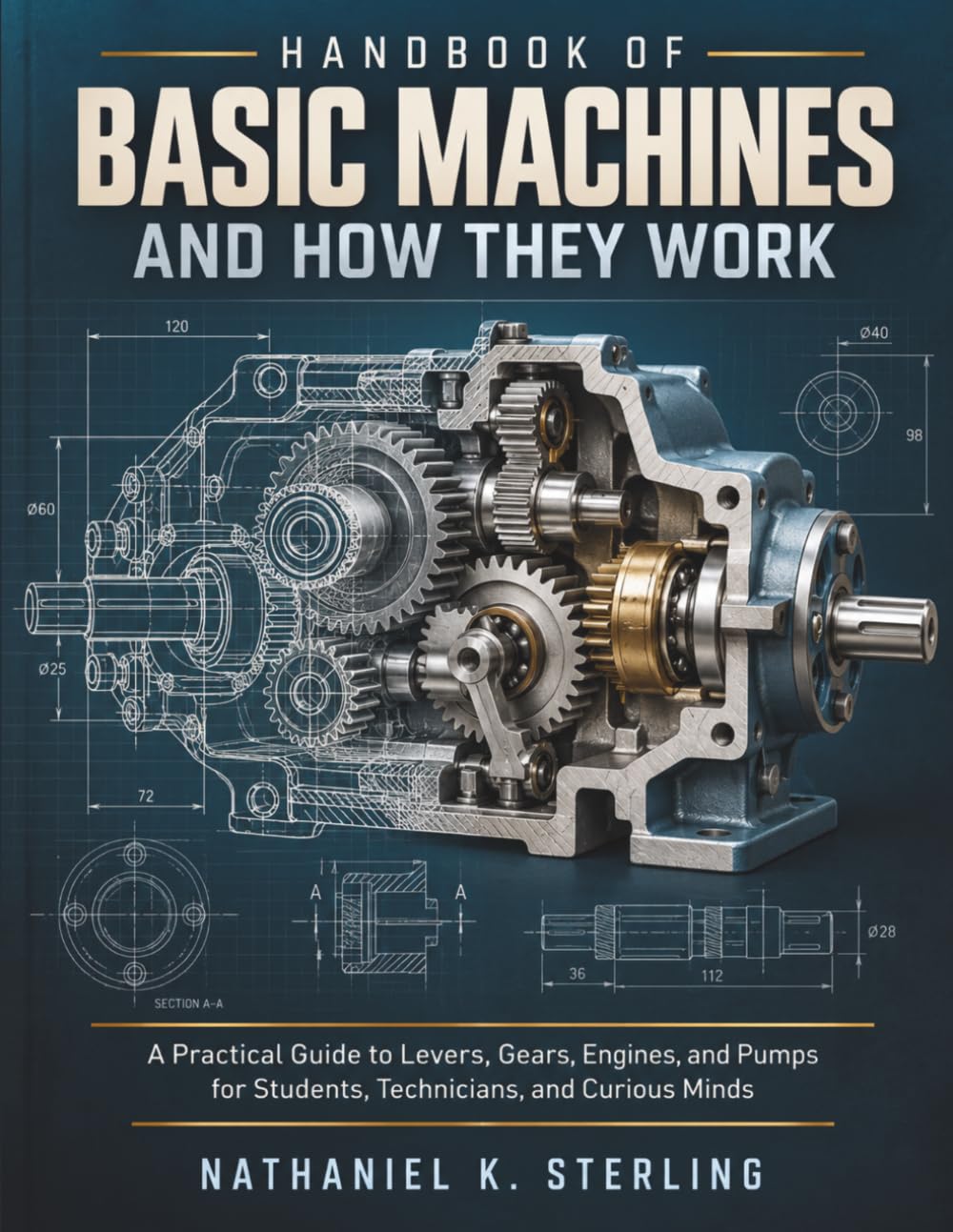 ler totalmente Handbook of Basic Machines and How They Work: A Practical Guide to Levers, Gears, Engines, and Pumps for Students, Technicians, and Curious Minds