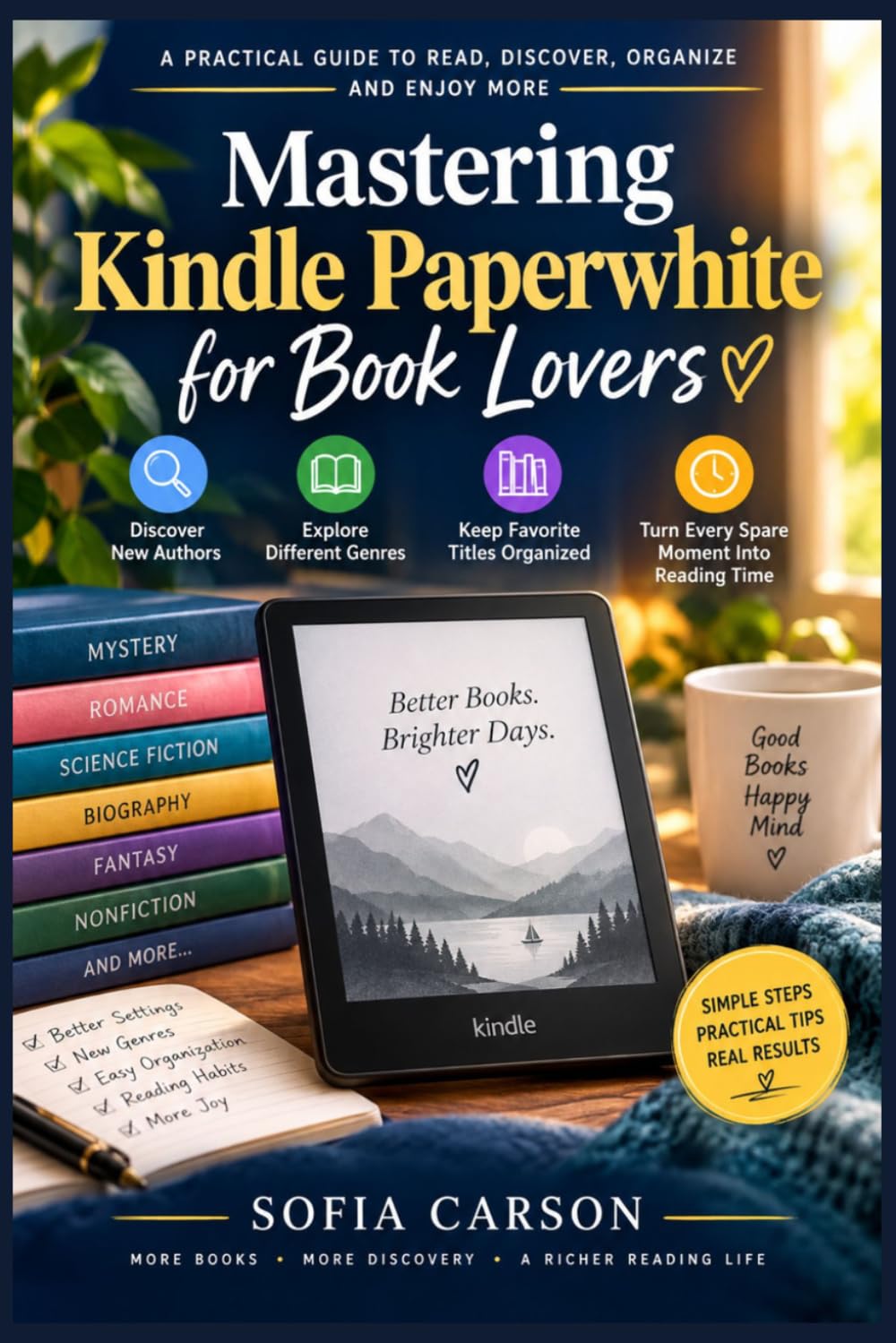 MASTERING KINDLE PAPERWHITE FOR BOOK LOVERS: Discover New Authors, Explore Different Genres, Keep Favorite Titles Organized, and Turn Every Spare... Time (The Kindle Paperwhite Mastery Series) baixar livro de graça