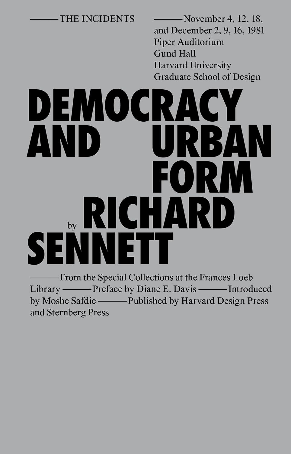 Democracy and Urban Form baixar o livro de graça