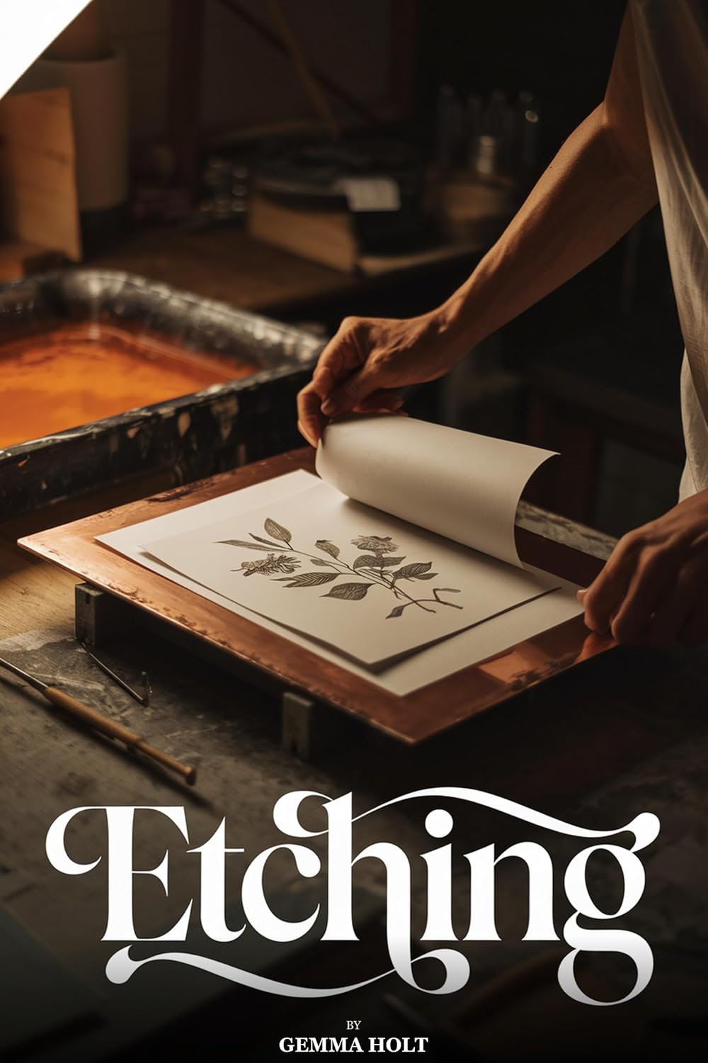 ler totalmente Etching Printmaking for Beginners: A Step-by-Step Guide to Hard Ground, Soft Ground, Aquatint, and Acid-Bitten Intaglio Techniques for Your First Prints (English Edition)